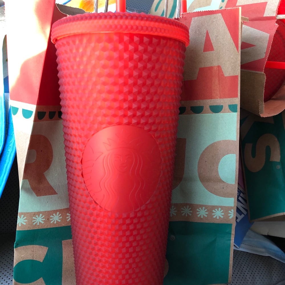 Starbucks Red Matte Studded Tumbler 2020